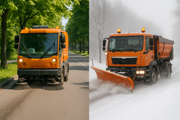 Straßenreinigung und Winterdienst