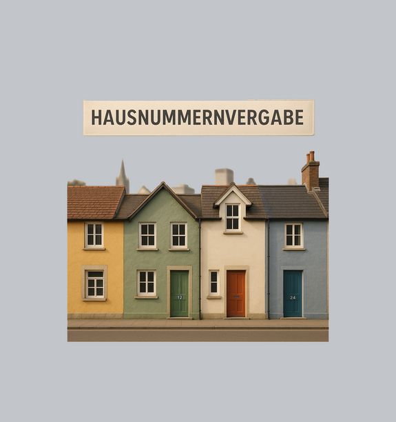 Hausnummernvergabe