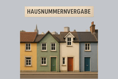 Hausnummernvergabe