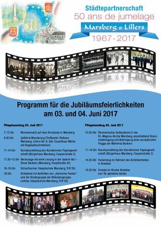 Plakat Staedtepartnerschaft