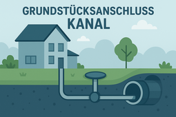 Grundstücksanschluss Kanal