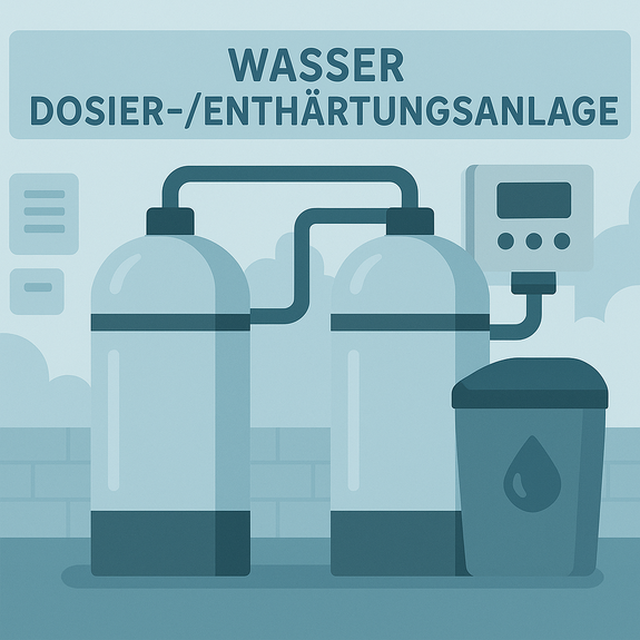 Wasser Dosier- Enthärtungsanlage