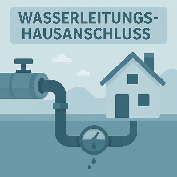 Wasserleitungshausanschluss