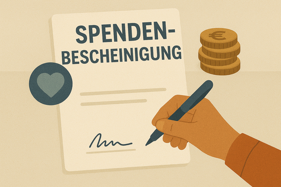 Spendenbescheinigung