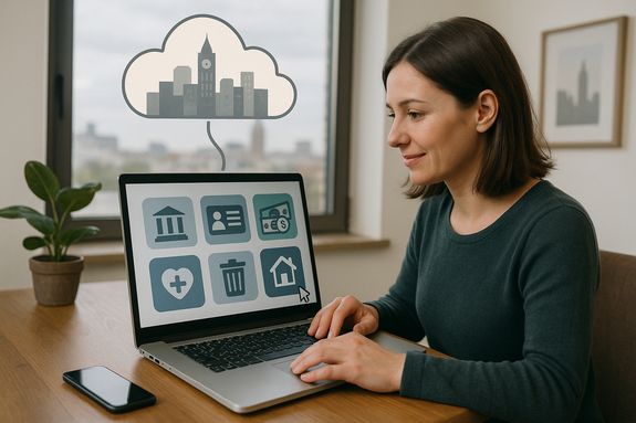 Online Dienstleistung