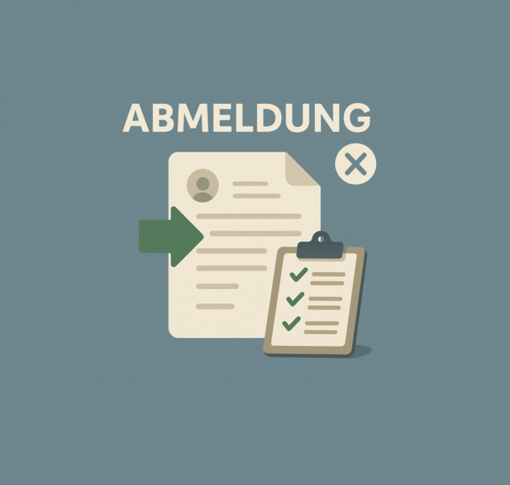 Abmeldung
