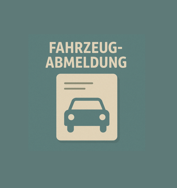 Fahrzeugabmeldung