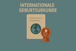 Internationale Geburtsurkunde