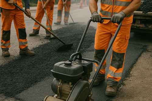 Asphaltarbeiten in Marsberg-Westheim führen zu Einschränkungen und Vollsperrungen