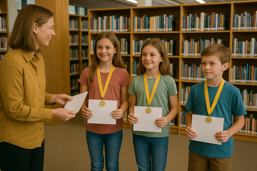 Siegerehrung des Sommerleseclubs 2025