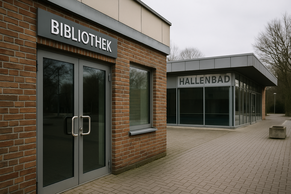 Öffnungszeiten der Stadtbibliothek und des Hallenbades