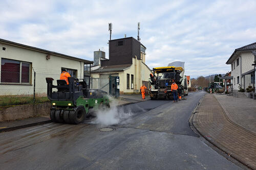 Fahrbahnsanierungen im Stadtteil Westheim