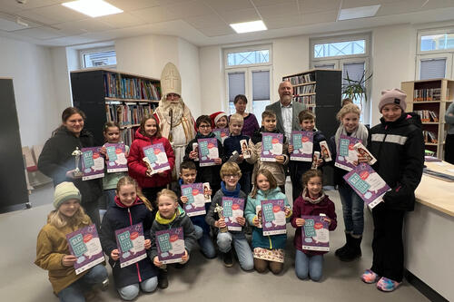 Siegerehrung des Sommerleseclubs 2025 in der Stadtbibliothek Marsberg