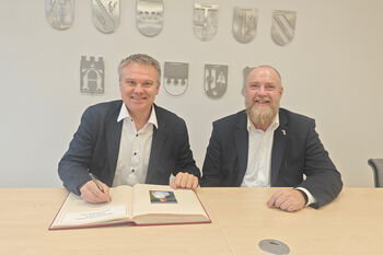 Antrittsbesuch neuer Landrat in Marsberg