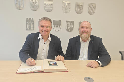 Antrittsbesuch neuer Landrat in Marsberg