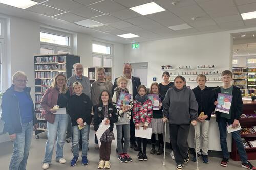 Siegerehrung des Sommerleseclubs 2026 in der Stadtbibliothek Marsberg