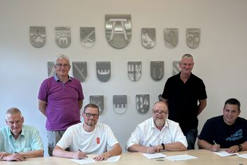 Kreisschützenfest des Kreisschützenbundes Brilon Sicherheitskonzept unterschrieben