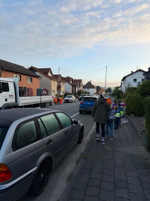 Aufbau der Ampelanlage im Gansauweg