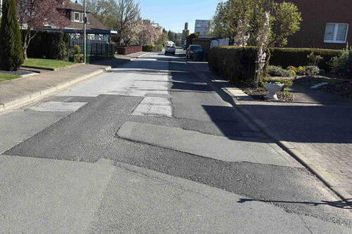 Die Mönchstraße in Marsberg